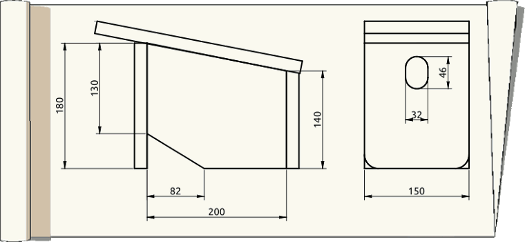 plan de nichoir pour rougequeue  front balnc (3)