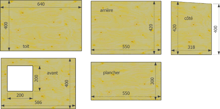 découpe de nichoir pour faucon crécerelle 7