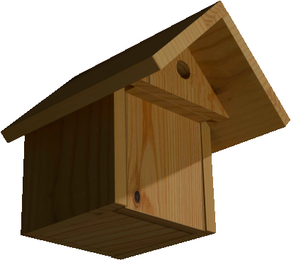 variante du nichoir à balcon