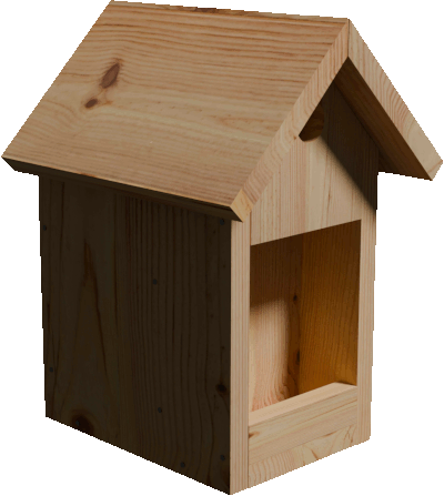 nichoir à balcon avec mangeoire