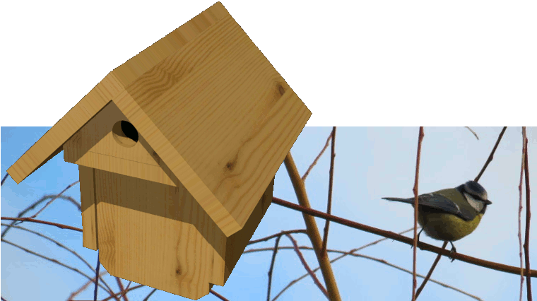 variante du nichoir à balcon