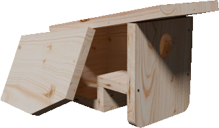 �clat� du nichoir pour rougequeue � front blanc (3)