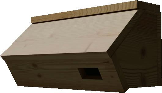 nichoir à martinet noir, modèle zeist