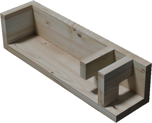 nichoir pour Traquet motteux (détail)