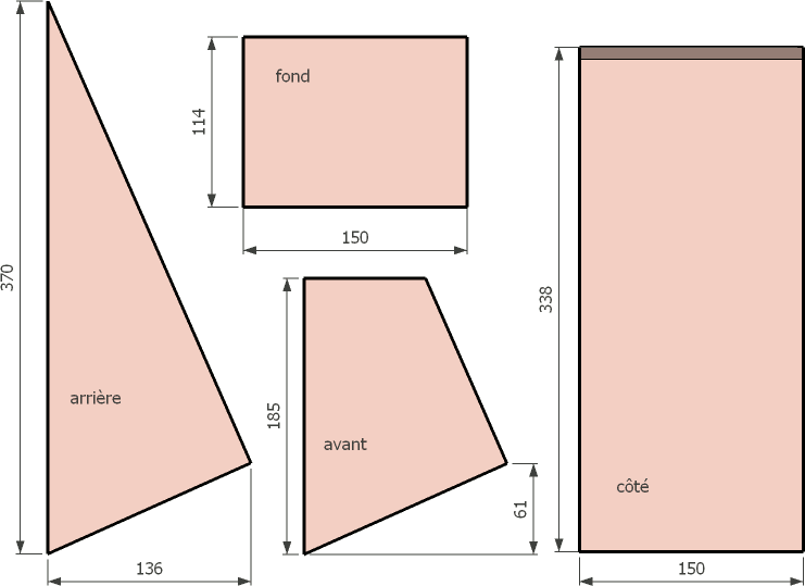 découpe d'un nichoir pour grimpereau 2
