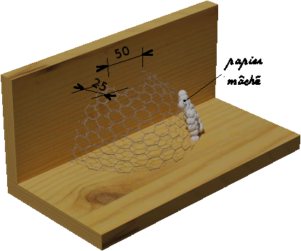 nichoir papier mâché