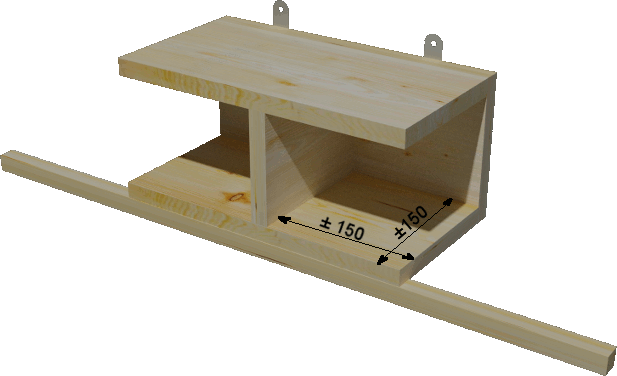 nichoir pour hirondelle rustique