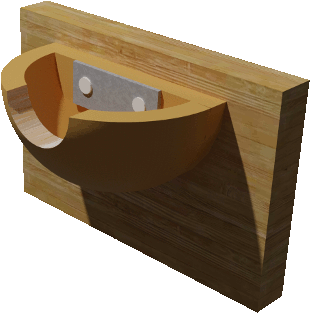 nichoir terre de potier