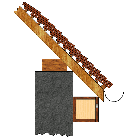 installation du nichoir à martinets