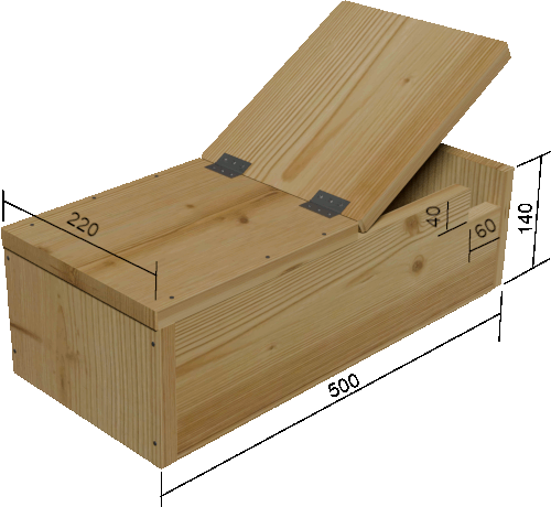 nichoir pour martinet noir 1