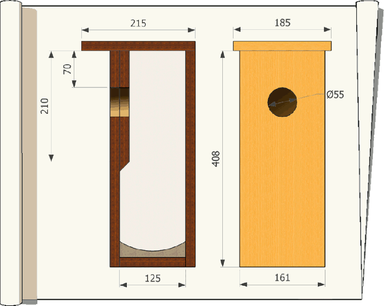 nichoir pour pic épeiche