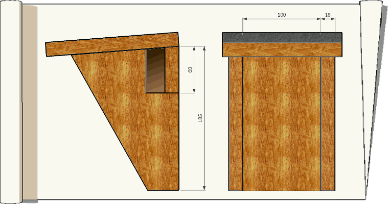 plan de nichoir à grimpereau