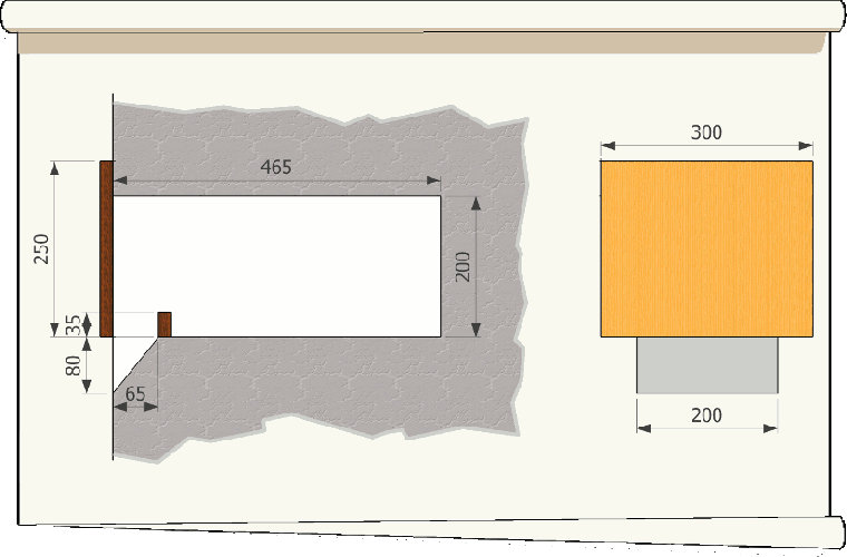 plan de nichoir pour cincle dans un pont