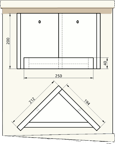 plan du support de nid