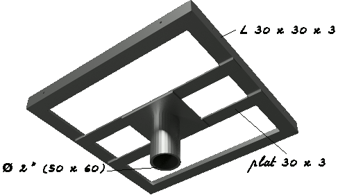 support de nichoir pour chouette effraie